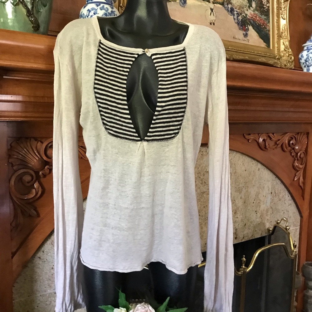 Lily McNeal Linen Top